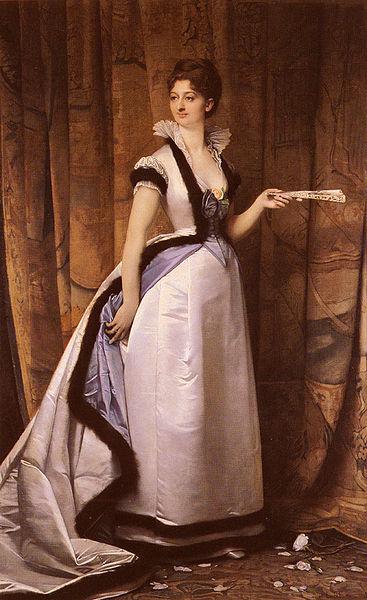 Louis Joseph Anthonissen Portrait of a Woman France oil painting art